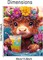 Highland Cow Paint by Number for Adults, Adult Painting by Number Kits on Canvas, Acrylic Digital Oil Number Painting Kits for Beginners,Simple Color by Numbers Kits for Home Decoration 16X20 Inch